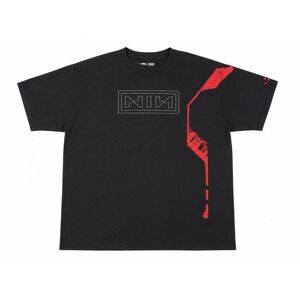 Nine Inch Nails x Disney TRON Ares Collab T-Shirt Black Red NIN Graphic Tee
